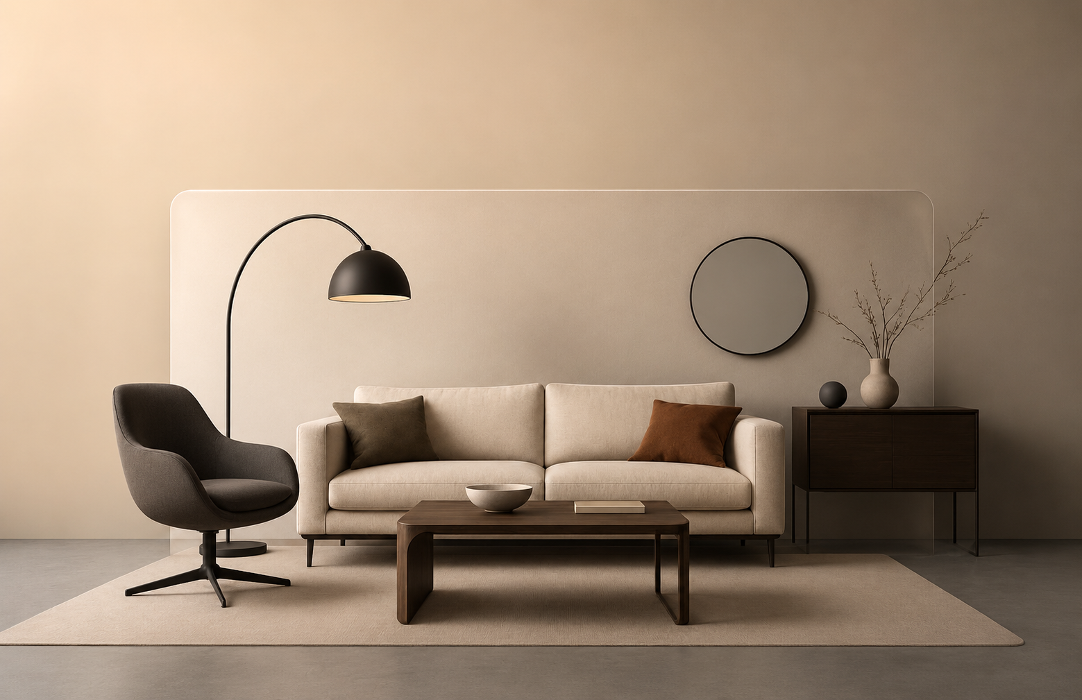 Studio AT living room interior